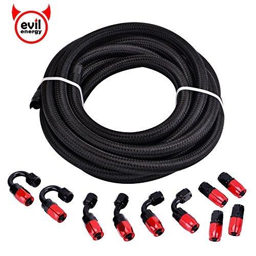 Algopix Similar Product 20 - EVIL ENERGY 6AN Nylon Braided CPE Fuel