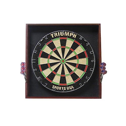 Algopix Similar Product 18 - Triumph Sports Deluxe Bristle Dartboard
