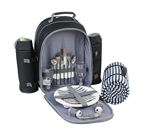 Algopix Similar Product 8 - Mister Alfresco Picnic Backpack for 2