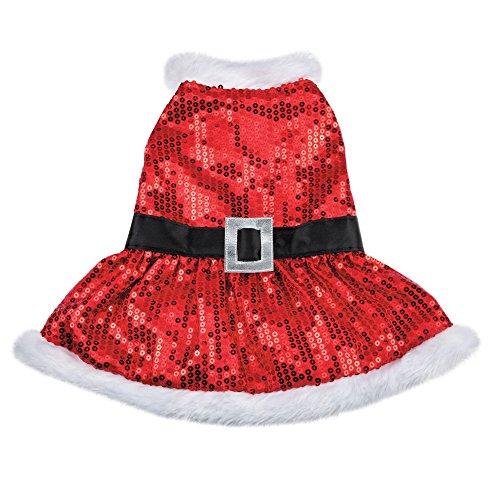 Algopix Similar Product 1 - Zack  Zoey Mrs Claus Sequin Dress for