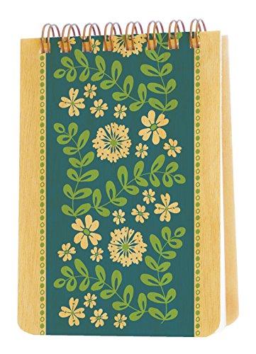 Algopix Similar Product 3 - Night Owl Paper Goods Blue Floral Wood
