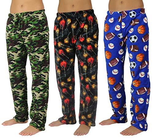 Algopix Similar Product 19 - Fleece Plush PJ Pajama BottomsPants
