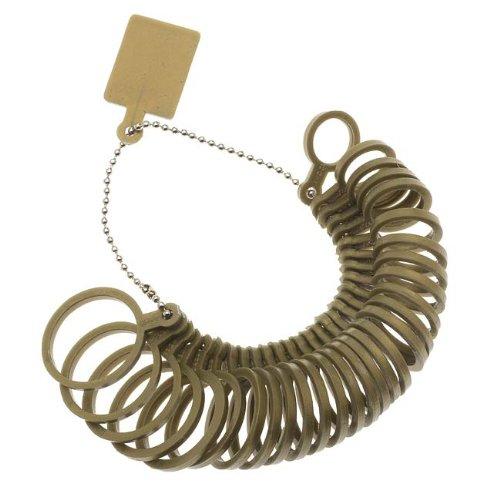 Algopix Similar Product 4 - Beadaholique Plastic Ring Sizer for