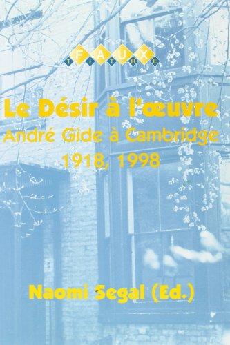 Algopix Similar Product 17 - Le Dsir  Loeuvre Andr Gide 