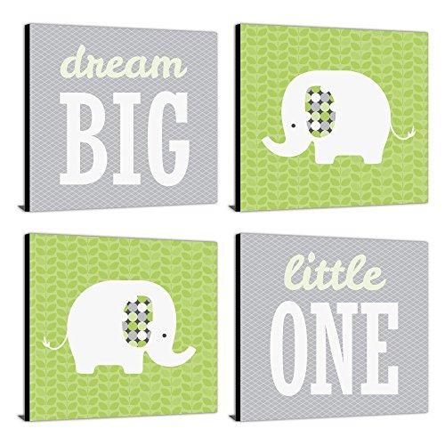 Algopix Similar Product 13 - Baby Elephant  Nursery Decor  11 x
