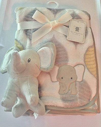 Algopix Similar Product 15 - Tag Along Friends Elephant Baby Blanket