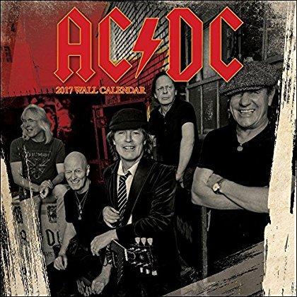Algopix Similar Product 3 - AC/DC 2017 Calendar