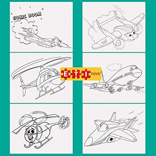 Algopix Similar Product 4 - ETI Toys  6 Canvas Set  6 Princesses