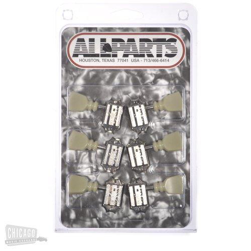 Algopix Similar Product 6 - Allparts Schaller Tuning Keys Nickel