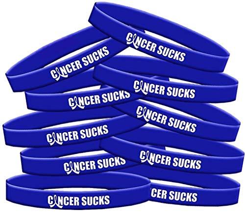 Algopix Similar Product 10 - Fight Like a Girl Cancer Sucks Silicone