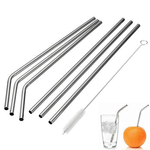 Algopix Similar Product 7 - MIXIAO Stainless Steel Drinking Straws