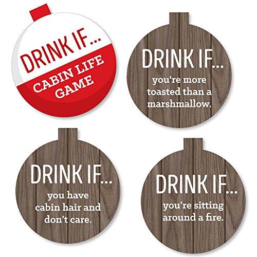 Algopix Similar Product 3 - Drink If Game  Cabin Life Games 