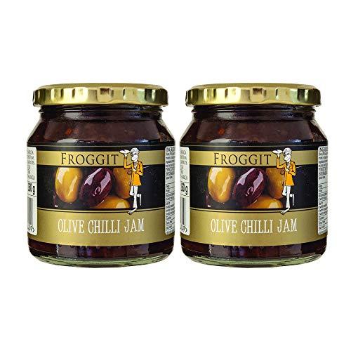 Algopix Similar Product 14 - Froggit 2-Piece Olive Chili Jam, 260ml