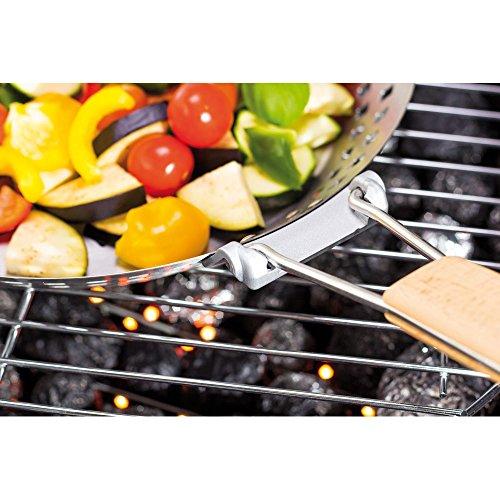 Algopix Similar Product 2 - BBQ Devil Grill Pan with Hinged Handle