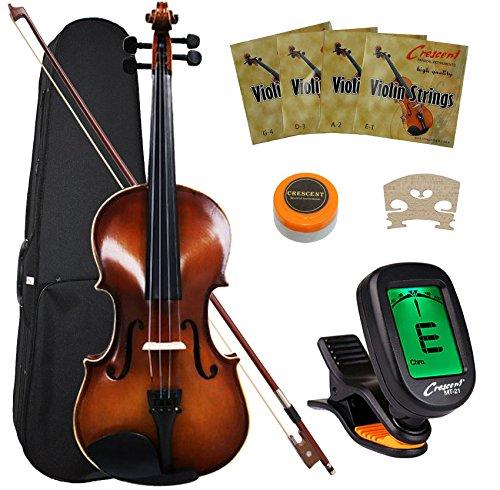 Algopix Similar Product 3 - Crescent VLNRAW 44 Student Violin