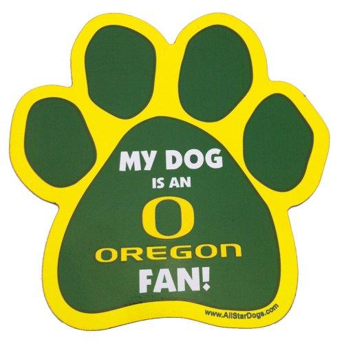 Algopix Similar Product 6 - NCAA Oregon Ducks Paw Print Car Magnet