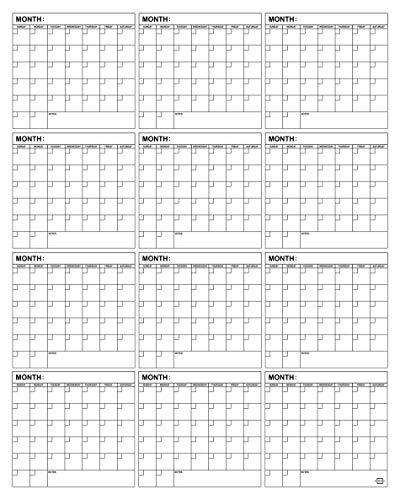 Algopix Similar Product 18 - Scribbledo Jumbo Dry Erase Yearly