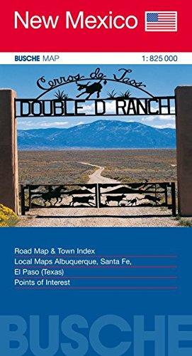 Algopix Similar Product 16 - New Mexico 1  825 000 Straenkarte