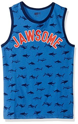 Algopix Similar Product 20 - Crazy 8 Boys Little Graphic Tank Blue