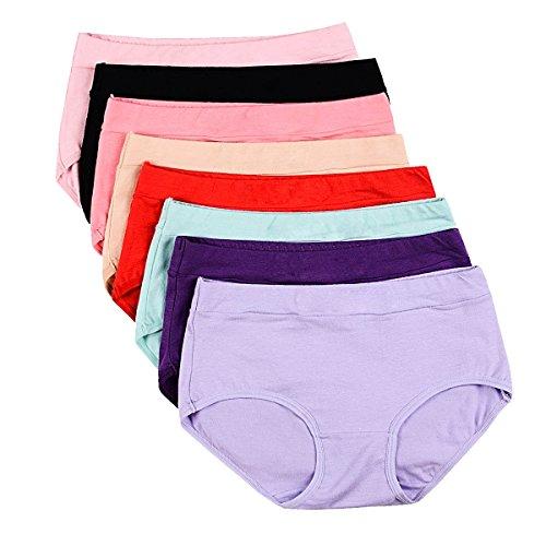 Algopix Similar Product 13 - Buankoxy Womens 8 Pack MidRise