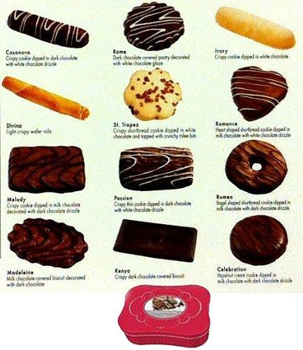 Algopix Similar Product 15 - European Belgian Chocolate Cookie