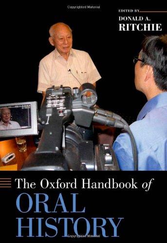 Algopix Similar Product 17 - The Oxford Handbook of Oral History