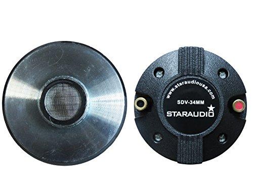 Algopix Similar Product 19 - STARAUDIO Professional 34MM 8Ohms