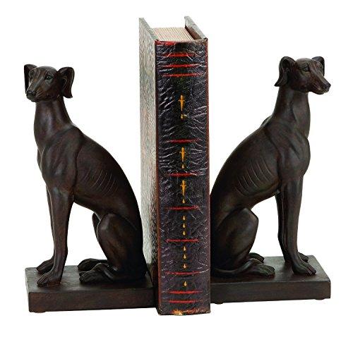 Algopix Similar Product 3 - Bellaa 25716 Greyhound Dog Bookend Pair
