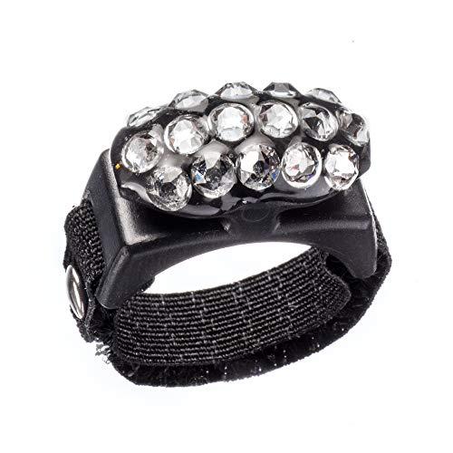 Algopix Similar Product 8 - Thread Cutterz Ring Black w 3 Rows