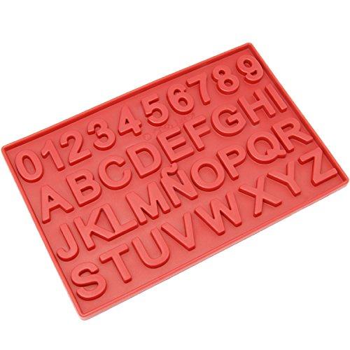 Algopix Similar Product 19 - Freshware CB117RD 37Cavity Alphabet