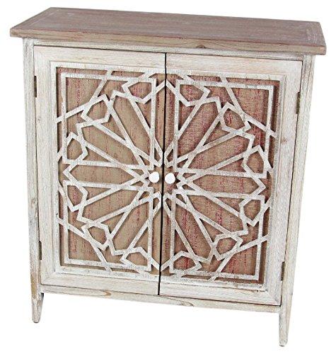 Algopix Similar Product 7 - Benzara Boomer Wood Cabinet