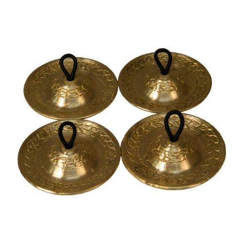Algopix Similar Product 7 - Finger Cymbals, Cast, Engraved, 5.5cm