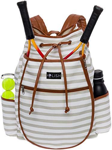 Algopix Similar Product 20 - LISH Down The Line Canvas Tennis Racket