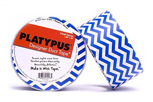 Algopix Similar Product 20 - COBALT CHEVRON Platypus Designer Duct