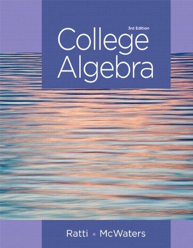 Algopix Similar Product 3 - College Algebra