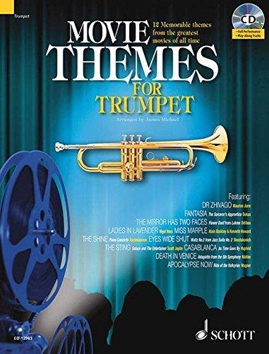 Algopix Similar Product 17 - Movie Themes for Trumpet 12 Memorable
