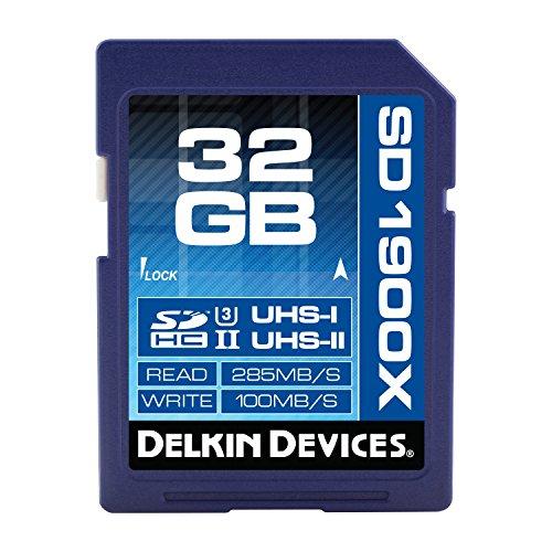 Algopix Similar Product 2 - Delkin 32GB SDHC 1900X UHSI U3