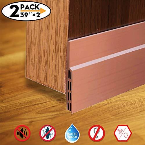 Algopix Similar Product 5 - 2 Pack Weather Stripping Doors Bottom