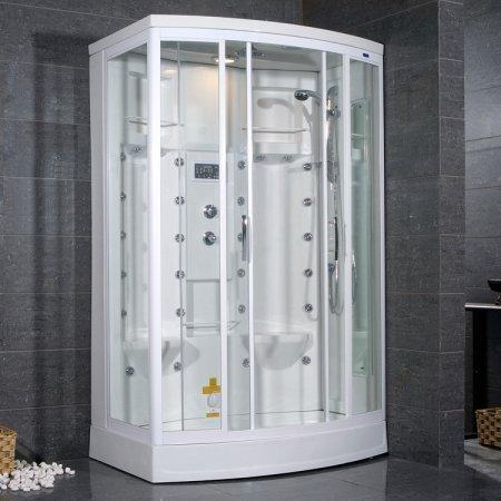 Algopix Similar Product 3 - 85"x 56" x 38" Steam Shower