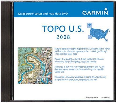 Algopix Similar Product 5 - Garmin MapSource 2008 Topographical