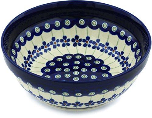Algopix Similar Product 7 - Polish Pottery Bowl 7inch Flowering