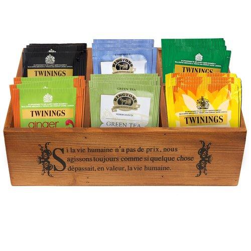 Algopix Similar Product 10 - French Country Pinewood 6Compartment
