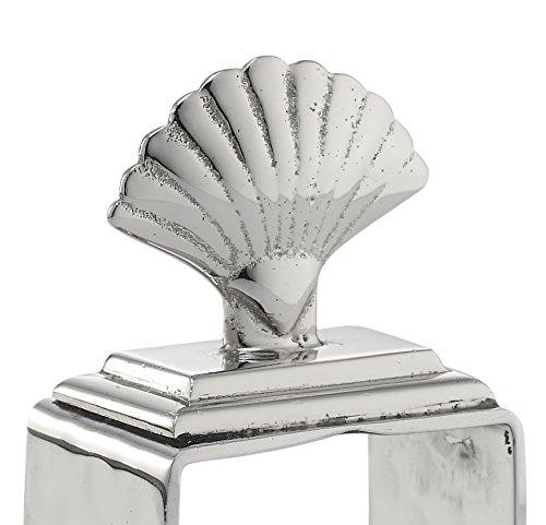 Algopix Similar Product 8 - Mary Jurek Nickel Plated 4 pc Seashell