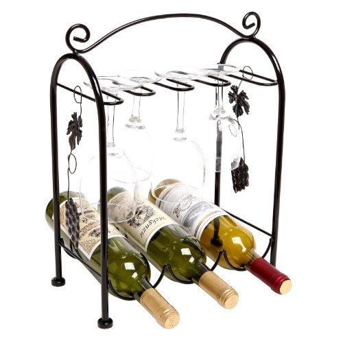 Algopix Similar Product 7 - Grape Arbor Style Tabletop 3 Wine