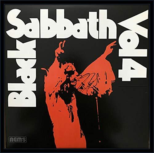 Algopix Similar Product 7 - Framed Ozzy Osbourne Black Sabbath LP