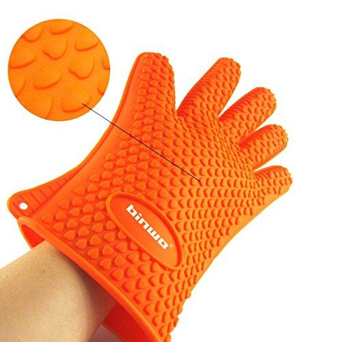Algopix Similar Product 13 - BINWO BBQ Grill Gloves Best Versatile