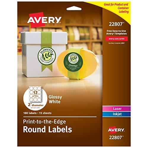 Algopix Similar Product 8 - Avery 2 Round Labels for Laser 