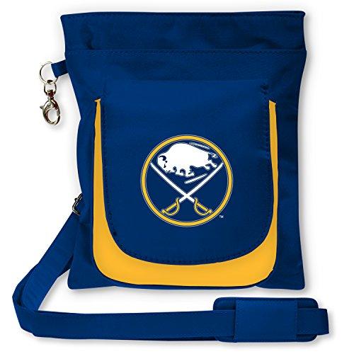 Algopix Similar Product 6 - NHL BUFFALO SABRES TRAVELER CROSSBODY