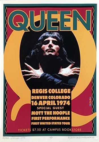 Algopix Similar Product 14 - QUEEN Poster Regis College Celebrating