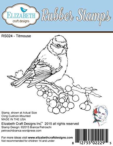 Algopix Similar Product 1 - Elizabeth Craft Designs Titmouse Cling